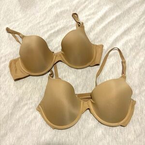 Maidenform Tan Underwire Bras (2 for 1!)
